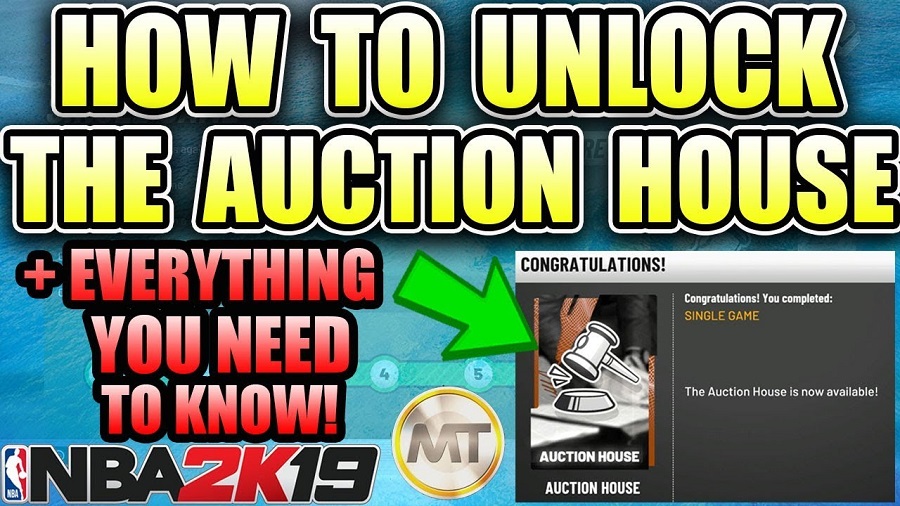 nba 2k19 auction house guide - how to unlock auction house